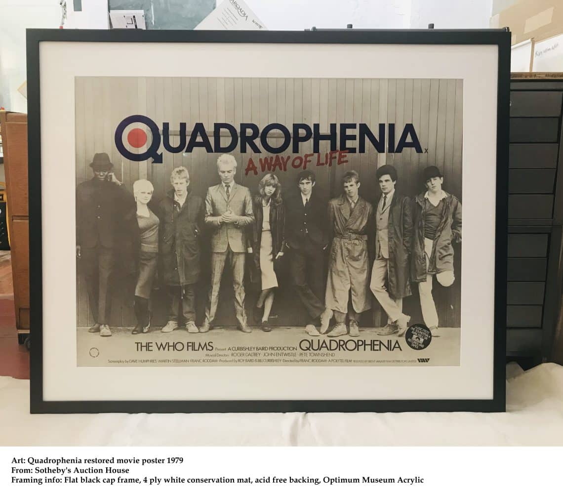 archival framing for prints Vancouver