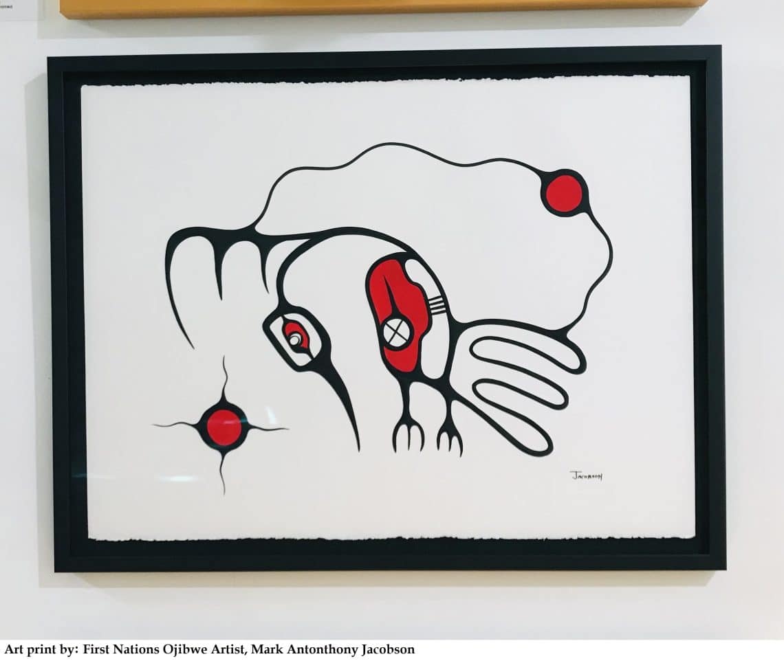 art print by First Nations Ojibwe Artist, Mark Antonthony Jacobson